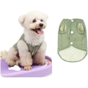 INF Veste d'hiver chaude pour chien en coton avec boucle de traction pour petits et moyens chiens L - Publicité INF Veste d'hiver chaude pour chien en coton avec boucle de traction pour petits et moyens chiens L - Publicité