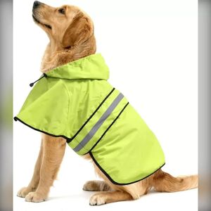 INF Imperméable Réfléchissant Vert en PVC pour Chien - Manteau Étanche pour Petites, Moyennes et Grandes Races L - Publicité INF Imperméable Réfléchissant Vert en PVC pour Chien - Manteau Étanche pour Petites, Moyennes et Grandes Races L - Publicité