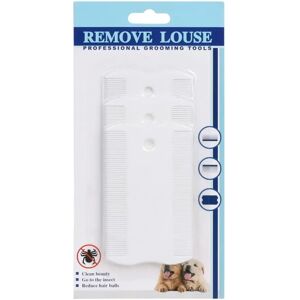 INF Lot de 3 peignes anti-puces pour chats et chiens - Double face, dents fines - Publicité INF Lot de 3 peignes anti-puces pour chats et chiens - Double face, dents fines - Publicité