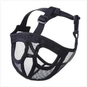 INF Muselière pour Chien à Nez Court - Masque Anti-Morsure pour Bouledogues compatible avec Huawei, Samsung, APPLE, Garmin S Le noir - Publicité INF Muselière pour Chien à Nez Court - Masque Anti-Morsure pour Bouledogues compatible avec Huawei, Samsung, APPLE, Garmin S Le noir - Publicité