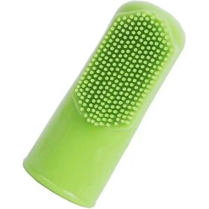 INF Brosse à dents doigt en silicone pour animaux de compagnie (paquet de 10) : Soin dentaire doux et efficace pour chiens et Vert - Publicité INF Brosse à dents doigt en silicone pour animaux de compagnie (paquet de 10) : Soin dentaire doux et efficace pour chiens et Vert - Publicité