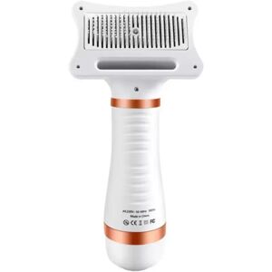 INF Peigne électrique pour animaux 3e génération 220V prise EU - Brosse chaude 2-en-1 avec têtes remplaçables, 3 vitesses Bronze - Publicité INF Peigne électrique pour animaux 3e génération 220V prise EU - Brosse chaude 2-en-1 avec têtes remplaçables, 3 vitesses Bronze - Publicité