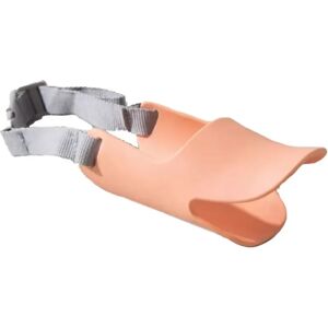 INF Muselière pour animal en silicone souple réglable - Bec de canard respirant anti-aboiement anti-morsure avec sangle nylon S Rose - Publicité INF Muselière pour animal en silicone souple réglable - Bec de canard respirant anti-aboiement anti-morsure avec sangle nylon S Rose - Publicité