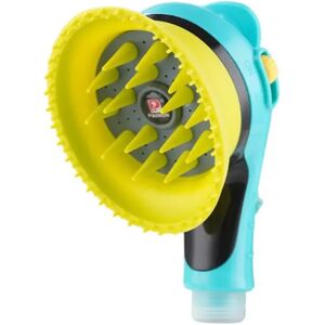 INF Brosse de bain massage 2-en-1 pour animaux - Pulvérisateur de douche portable avec dents de massage en silicone, outil de Bleu - Publicité INF Brosse de bain massage 2-en-1 pour animaux - Pulvérisateur de douche portable avec dents de massage en silicone, outil de Bleu - Publicité