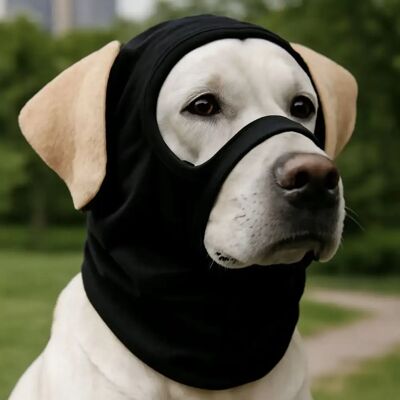 INF Muselière Noire pour Chien - Protection Anti-Morsure et Anti-Aboiement pour Chiens Moyens et Grands M - Publicité INF Muselière Noire pour Chien - Protection Anti-Morsure et Anti-Aboiement pour Chiens Moyens et Grands M - Publicité