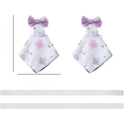 INF Paire de Chaussures Violettes pour Poulet, Canard et Oie - Protection des Pattes pour Petits Animaux L - Publicité INF Paire de Chaussures Violettes pour Poulet, Canard et Oie - Protection des Pattes pour Petits Animaux L - Publicité