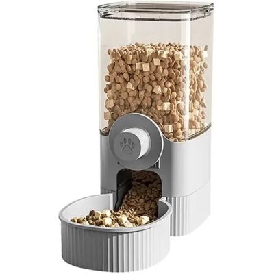 INF Distributeur automatique de nourriture pour chiens et chats à suspendre 1200ml - Gris - Publicité INF Distributeur automatique de nourriture pour chiens et chats à suspendre 1200ml - Gris - Publicité