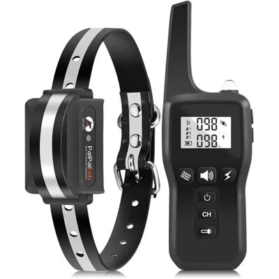 INF Collier d'entraînement pour chien sans choc compatible - Son, vibration et lampe, IP67 étanche, portée 1000m, longue - Publicité INF Collier d'entraînement pour chien sans choc compatible - Son, vibration et lampe, IP67 étanche, portée 1000m, longue - Publicité
