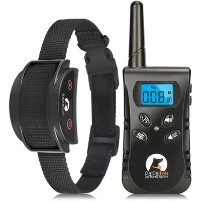 INF Collier de dressage pour chien compatible avec PaiPaiTek - Sans choc, son et vibration 10 niveaux, IP67 étanche, portée - Publicité INF Collier de dressage pour chien compatible avec PaiPaiTek - Sans choc, son et vibration 10 niveaux, IP67 étanche, portée - Publicité