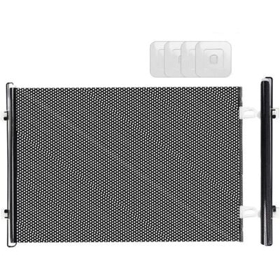 INF Barrière rétractable haute pour animaux avec crochets doubles - Barrière sans perçage peu encombrante, largeur jusqu'à 58 cm - Publicité INF Barrière rétractable haute pour animaux avec crochets doubles - Barrière sans perçage peu encombrante, largeur jusqu'à 58 cm - Publicité