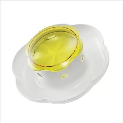 INF Distributeur de friandises à pression pour animaux de compagnie - Jouet interactif et ludique pour chiens avec couvercle Jaune - Publicité INF Distributeur de friandises à pression pour animaux de compagnie - Jouet interactif et ludique pour chiens avec couvercle Jaune - Publicité