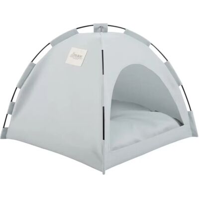 INF Tente rafraîchissante pour animaux - Abri pliable respirant en tissu, lit portable pour petits chiens et chats Gris L - Publicité INF Tente rafraîchissante pour animaux - Abri pliable respirant en tissu, lit portable pour petits chiens et chats Gris L - Publicité