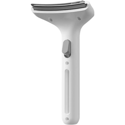 INF Peigne anti-mue pour animaux - Auto-nettoyant à bouton-poussoir, dents en acier inoxydable, poignée ergonomique ABS pour Blanc - Publicité INF Peigne anti-mue pour animaux - Auto-nettoyant à bouton-poussoir, dents en acier inoxydable, poignée ergonomique ABS pour Blanc - Publicité