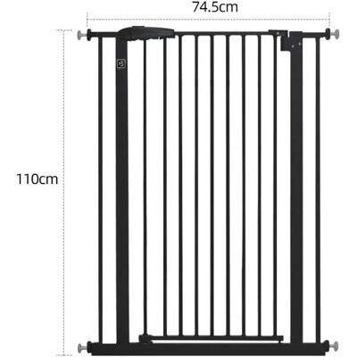 INF Barrière de sécurité pour chats sans perçage - Installation sans dommage, oscillation bidirectionnelle 180°, renfort Le noir - Publicité INF Barrière de sécurité pour chats sans perçage - Installation sans dommage, oscillation bidirectionnelle 180°, renfort Le noir - Publicité