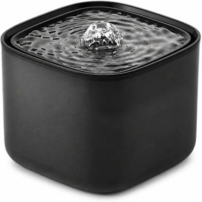 INF Fontaine à eau automatique pour animaux de compagnie - Capacité de 3L, Gris - Publicité INF Fontaine à eau automatique pour animaux de compagnie - Capacité de 3L, Gris - Publicité
