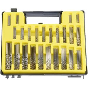 INF Set de forets micro hélicoïdaux 150 pcs en boîte plastique - Acier à roulements, multicolore, pointe 135°, 0.4-3.2mm - Publicité INF Set de forets micro hélicoïdaux 150 pcs en boîte plastique - Acier à roulements, multicolore, pointe 135°, 0.4-3.2mm - Publicité