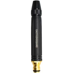 INF Pistolet à eau haute pression - Buse en alliage d'aluminium noir et PVC - Publicité INF Pistolet à eau haute pression - Buse en alliage d'aluminium noir et PVC - Publicité