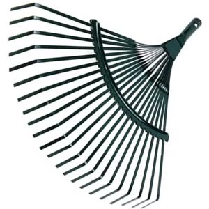 INF Râteau de jardin en acier à 22 dents avec manche télescopique détachable - Publicité INF Râteau de jardin en acier à 22 dents avec manche télescopique détachable - Publicité