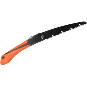 INF Scie pliante de jardin Teflon SK5 - Lame en acier allié SK5, Noir-Orange, Poignée antidérapante, Multifonction - Publicité INF Scie pliante de jardin Teflon SK5 - Lame en acier allié SK5, Noir-Orange, Poignée antidérapante, Multifonction - Publicité