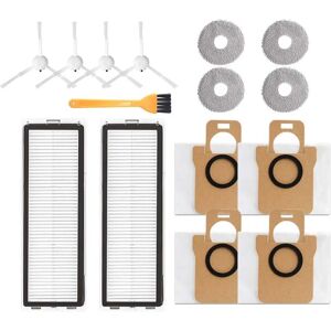 INF Kit d'accessoires pour aspirateur robot multicolore compatible avec Xiaomi MiJia All-in-One Vacuum 1S/2S/3S et Mop 2Pro –
