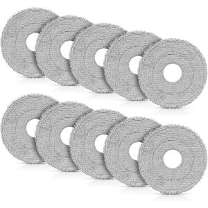 INF Remplacement de serpillière lavable pour robot aspirateur Dreame (10 pièces)