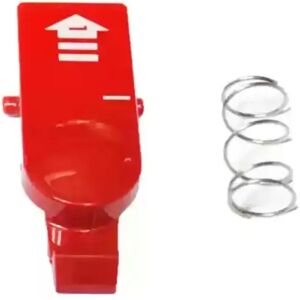INF Bouton de réservoir d'eau compatible avec Dyson V12 Slim + Ressort - Pièce de rechange ABS rouge