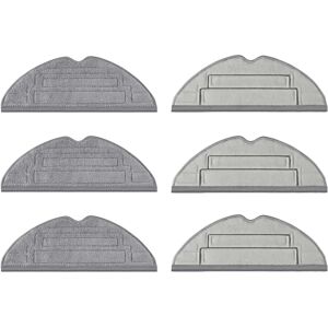 INF Chiffons de vadrouille pour Xiaomi Roborock S8/S8+, paquet de 6