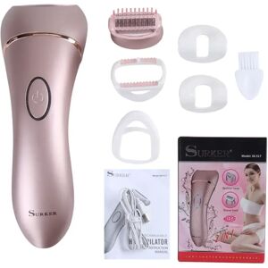 INF Épilateur Électrique Rose - Rechargeable, Étanche et Portable - Publicité INF Épilateur Électrique Rose - Rechargeable, Étanche et Portable - Publicité