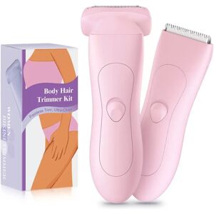 INF Épilateur électrique 2-en-1 : Tondeuse à double tête pour femmes Rose - Publicité INF Épilateur électrique 2-en-1 : Tondeuse à double tête pour femmes Rose - Publicité