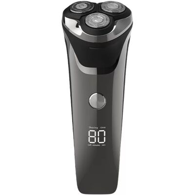 INF Rasoir électrique avancé avec écran LCD et tondeuse à barbe escamotable - Publicité INF Rasoir électrique avancé avec écran LCD et tondeuse à barbe escamotable - Publicité