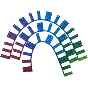 INF Autocollants de piano en silicone pour 88 touches - Guide d'apprentissage amovible - Publicité INF Autocollants de piano en silicone pour 88 touches - Guide d'apprentissage amovible - Publicité