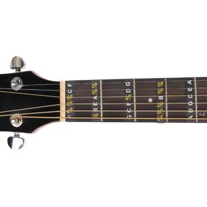 INF Autocollants pour Touche de Guitare - Apprenez Facilement les Gammes et les Notes - Publicité INF Autocollants pour Touche de Guitare - Apprenez Facilement les Gammes et les Notes - Publicité