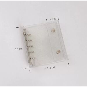 INF Pochette de couverture de reliure en PVC transparent scintillant M5 - Publicité INF Pochette de couverture de reliure en PVC transparent scintillant M5 - Publicité