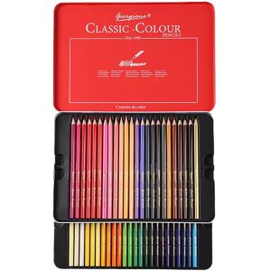 INF Ensemble de crayons de couleur à l'huile - 48 couleurs vives pour artistes et débutants 48 couleurs - Publicité INF Ensemble de crayons de couleur à l'huile - 48 couleurs vives pour artistes et débutants 48 couleurs - Publicité
