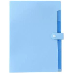 INF Chemise à 7 Compartiments A4 - Organisateur de Documents Accordéon avec Onglets Bleu - Publicité INF Chemise à 7 Compartiments A4 - Organisateur de Documents Accordéon avec Onglets Bleu - Publicité