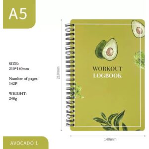INF Planificateur de Fitness A5 à Spirale - Journal d'Entraînement, Suivi Quotidien des Exercices - Publicité INF Planificateur de Fitness A5 à Spirale - Journal d'Entraînement, Suivi Quotidien des Exercices - Publicité