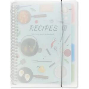INF Journal de Recettes Bleu Clair - Classeur de Cuisine DIY pour 160 Recettes - Publicité INF Journal de Recettes Bleu Clair - Classeur de Cuisine DIY pour 160 Recettes - Publicité