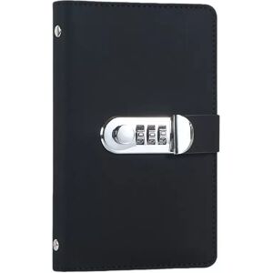 INF Organisateur de caisse A6 avec verrouillage par mot de passe - Classeur d'argent en cuir PU avec 50 feuilles Le noir - Publicité INF Organisateur de caisse A6 avec verrouillage par mot de passe - Classeur d'argent en cuir PU avec 50 feuilles Le noir - Publicité