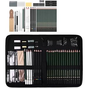 INF Kit de 42 crayons à croquis : Ensemble complet de crayons à dessin et graphite - Publicité INF Kit de 42 crayons à croquis : Ensemble complet de crayons à dessin et graphite - Publicité