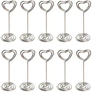 INF Pack de 10 trombones en fil métallique en forme de cœur Porte-mémo Porte-notes - Publicité INF Pack de 10 trombones en fil métallique en forme de cœur Porte-mémo Porte-notes - Publicité