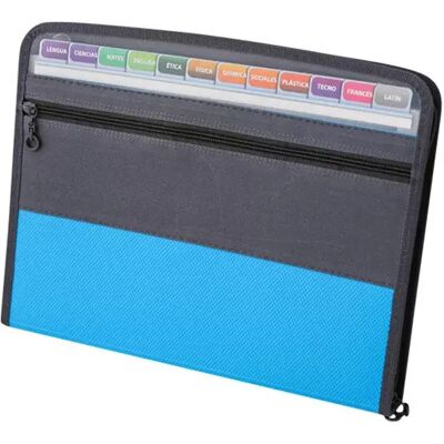 INF Sac Accordéon A4 à Fermeture Éclair - Organisateur de Documents Extensible à 13 Poches - Publicité INF Sac Accordéon A4 à Fermeture Éclair - Organisateur de Documents Extensible à 13 Poches - Publicité