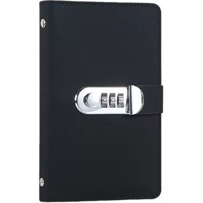 INF Organisateur de caisse A6 avec verrouillage par mot de passe - Classeur d'argent en cuir PU avec 50 feuilles Le noir - Publicité INF Organisateur de caisse A6 avec verrouillage par mot de passe - Classeur d'argent en cuir PU avec 50 feuilles Le noir - Publicité