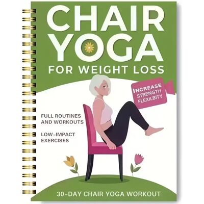 INF Journal de perte de poids yoga 30 jours - Carnet d'entraînement pour seniors avec poses de yoga et planificateur de - Publicité INF Journal de perte de poids yoga 30 jours - Carnet d'entraînement pour seniors avec poses de yoga et planificateur de - Publicité