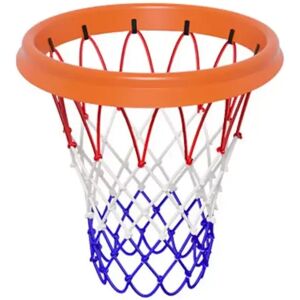 INF Panier de basketball portable en TPU orange avec filet - Installation facile, sans poteau - Publicité INF Panier de basketball portable en TPU orange avec filet - Installation facile, sans poteau - Publicité
