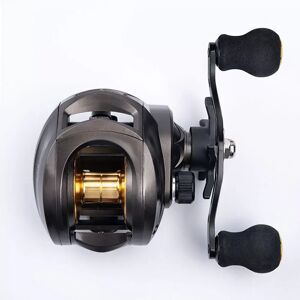 INF Moulinet de Baitcasting AK2000 Main Droite avec Bobine en Métal - Alliage d'Aluminium, Ratio de 7.2:1 - Publicité INF Moulinet de Baitcasting AK2000 Main Droite avec Bobine en Métal - Alliage d'Aluminium, Ratio de 7.2:1 - Publicité