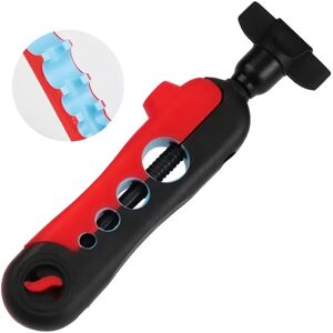 INF Bobinoir de Ligne de Moulinet de Pêche Portable avec Protection en Silicone - Support de Bobine Réglable Noir + Rouge - Publicité INF Bobinoir de Ligne de Moulinet de Pêche Portable avec Protection en Silicone - Support de Bobine Réglable Noir + Rouge - Publicité
