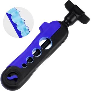 INF Bobinoir de Ligne de Moulinet de Pêche Portable avec Protection en Silicone - Support de Bobine Réglable Bleu + Noir - Publicité INF Bobinoir de Ligne de Moulinet de Pêche Portable avec Protection en Silicone - Support de Bobine Réglable Bleu + Noir - Publicité