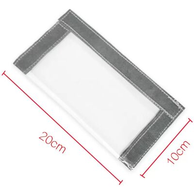 INF Étui de protection pour leurres de pêche - 20 x 10 cm Gris - Publicité INF Étui de protection pour leurres de pêche - 20 x 10 cm Gris - Publicité