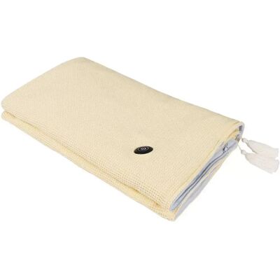 INF Couverture Chauffante - Confort Alimenté par USB Beige - Publicité INF Couverture Chauffante - Confort Alimenté par USB Beige - Publicité