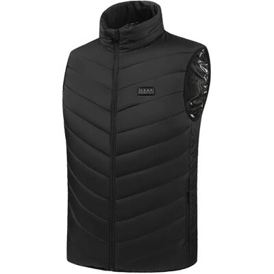 INF Gilet Chauffant USB Noir - 3 Niveaux de Température, Chauffage Rapide, Autonomie de 10 Heures L - Publicité INF Gilet Chauffant USB Noir - 3 Niveaux de Température, Chauffage Rapide, Autonomie de 10 Heures L - Publicité